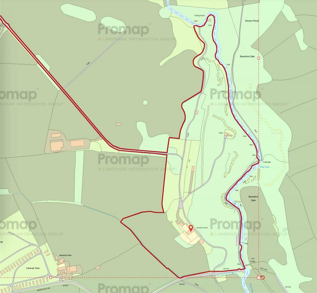 Beresford House Boundary Plan