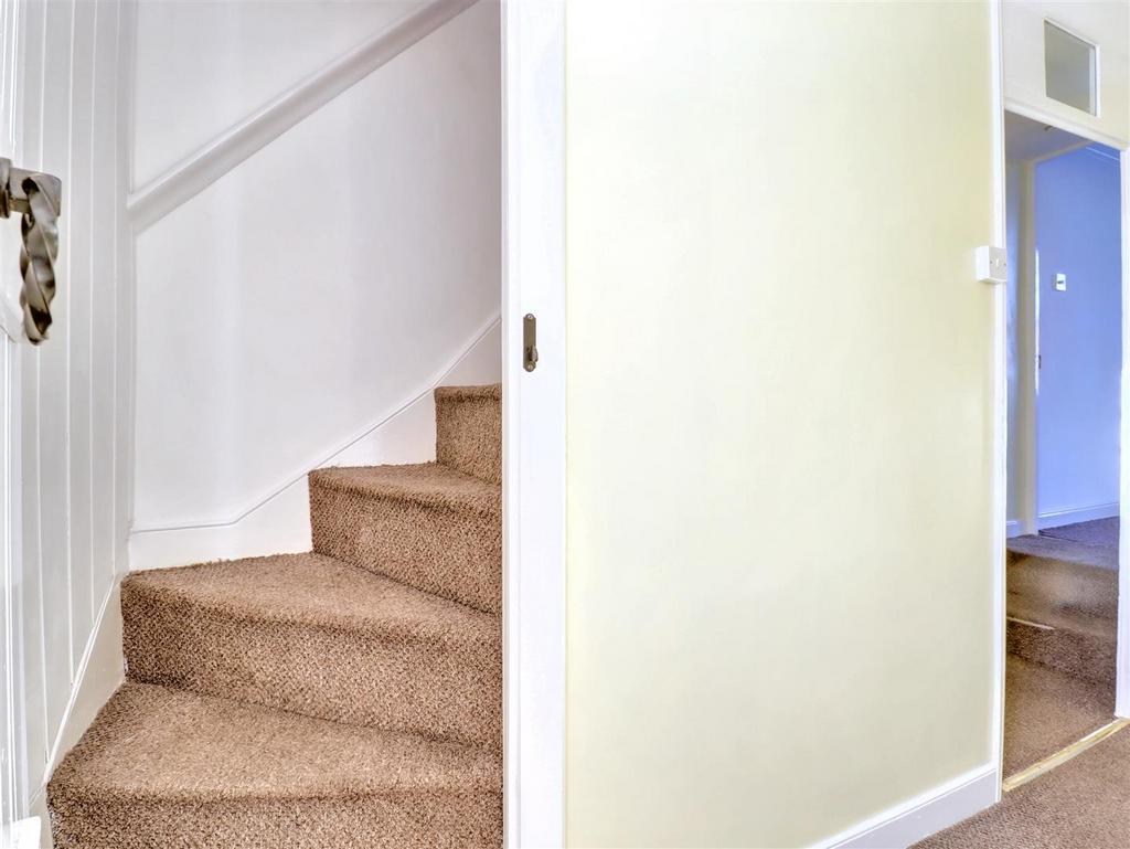 Stairs to second floor