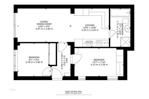 Flat 1, 6 Westby Road, Boscombe, Bournemouth, BH5 1HD