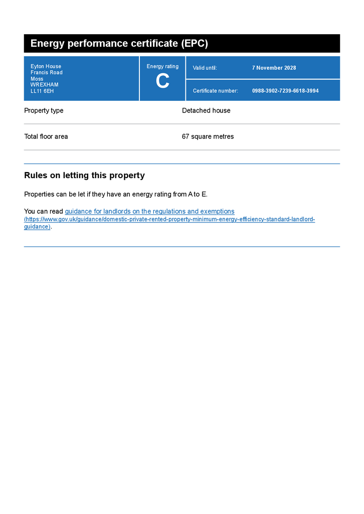 EPC Certificate