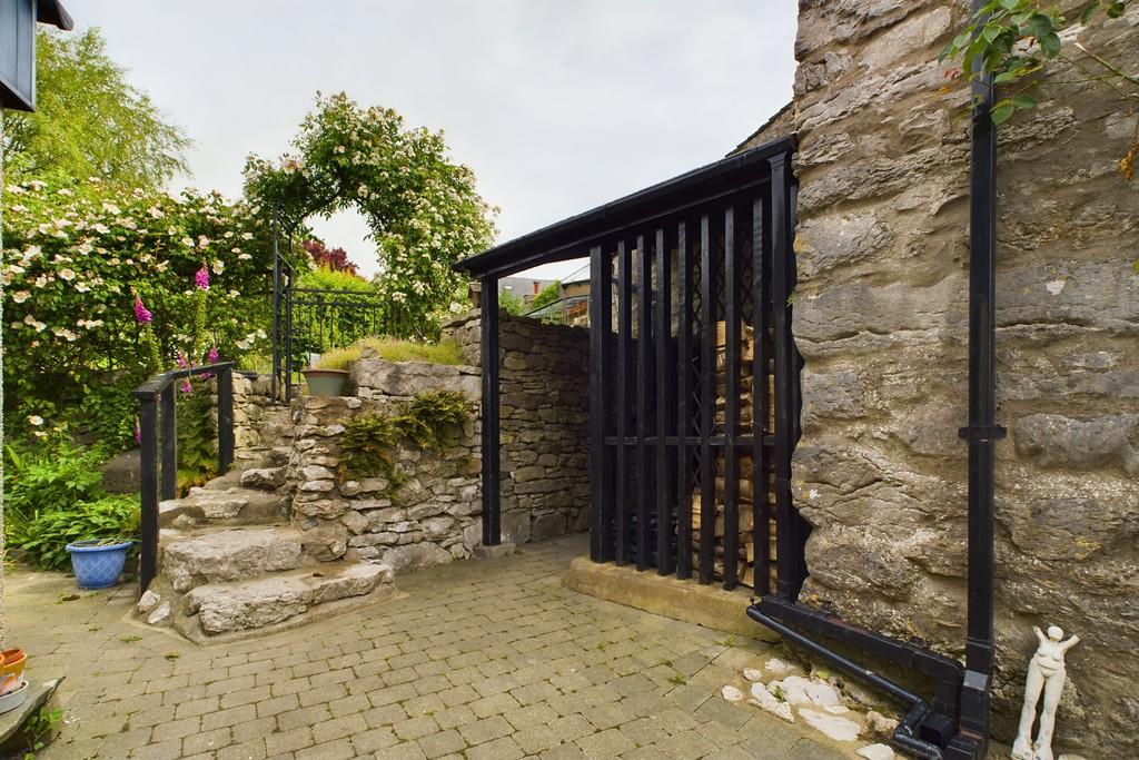 Entrance to the Property