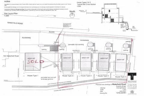 Land for sale, Wakefield Road, Copley