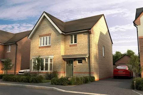 4 bedroom detached house for sale, Plot 66, The Wyatt at Bloor Homes at Thornbury Fields, Bells Close BS35