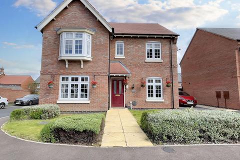 4 bedroom detached house for sale, Bennett Close, Hugglescote, LE67