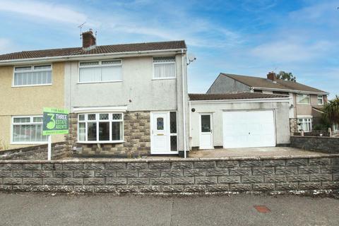 3 bedroom semi-detached house for sale, Heol Cawrdaf, Beddau CF38 2SL