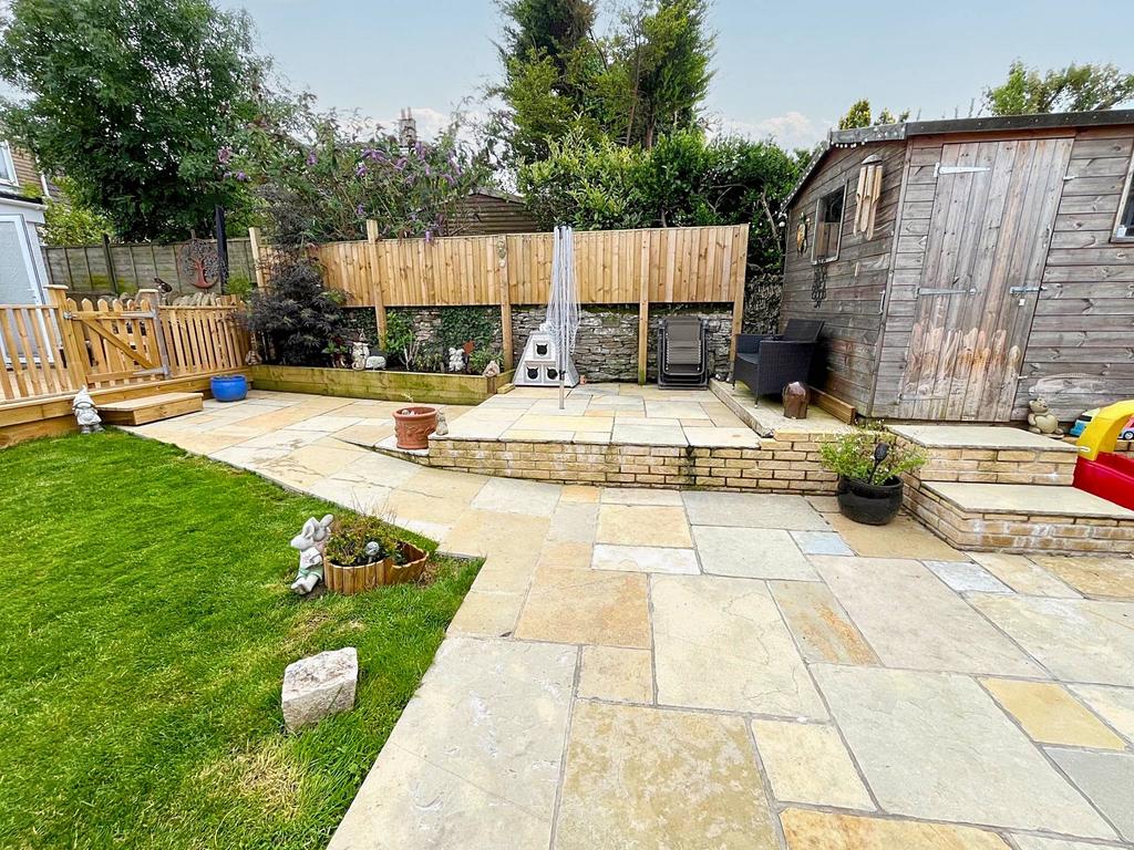 Rear garden