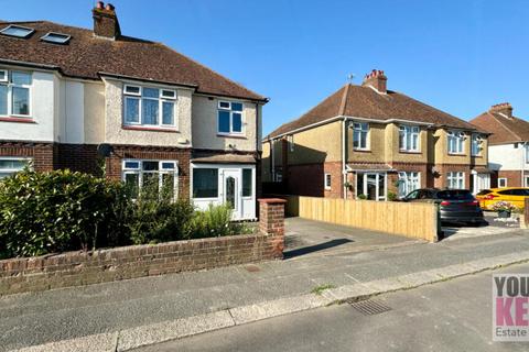 3 bedroom semi-detached house for sale, Wells Road, Cheriton, Folkestone, Kent CT19 4PW