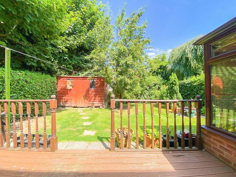 Rear garden
