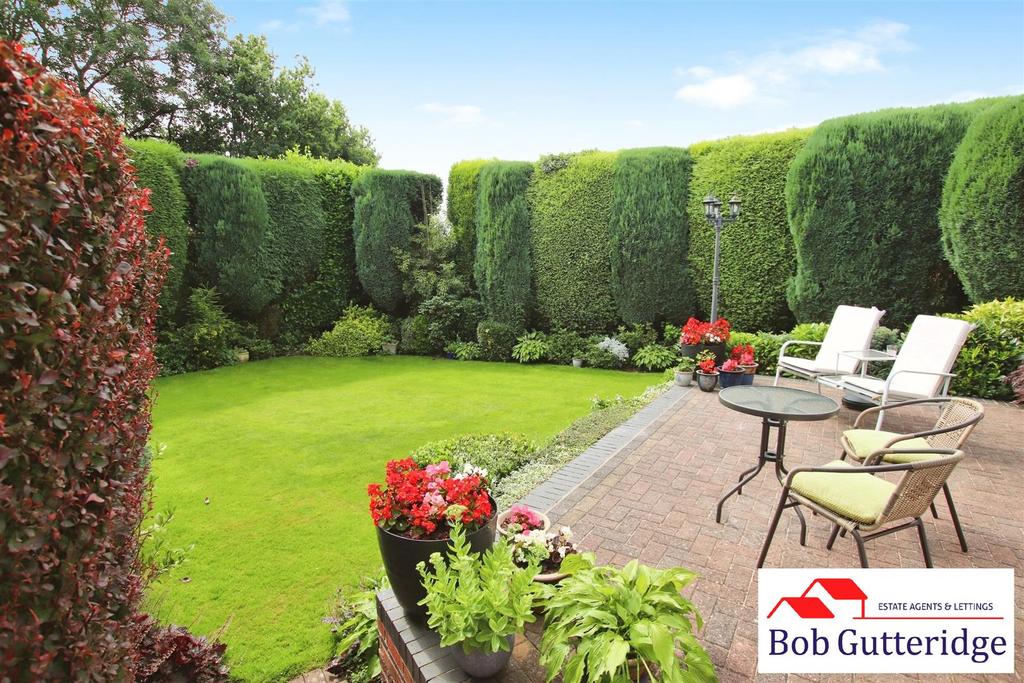 Rear garden