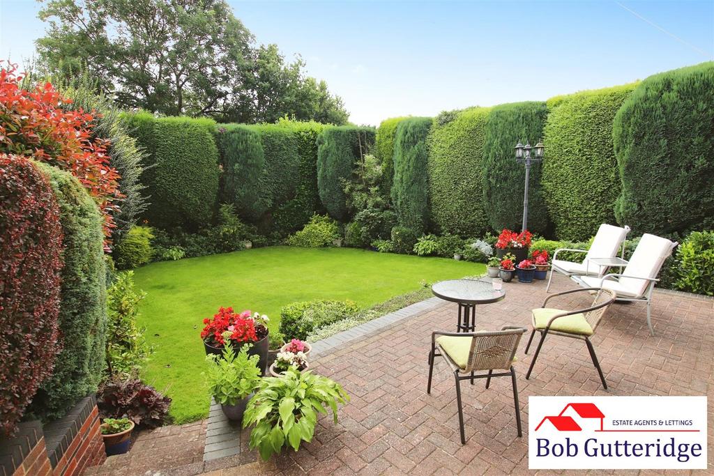 Rear garden