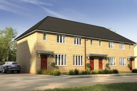 2 bedroom terraced house for sale, Plot 646, The Drake at Brize Meadow, Bellenger Way, Off Monahan Way OX18