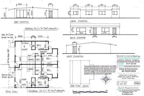 4 bedroom property with land for sale, Plot of Land, Hiltons Farm, Jane Lane, Leyland, Lancashire