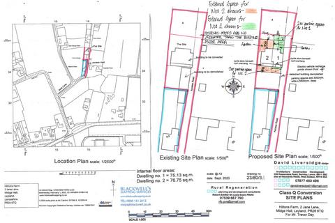 4 bedroom property with land for sale, Plot of Land, Hiltons Farm, Jane Lane, Leyland, Lancashire