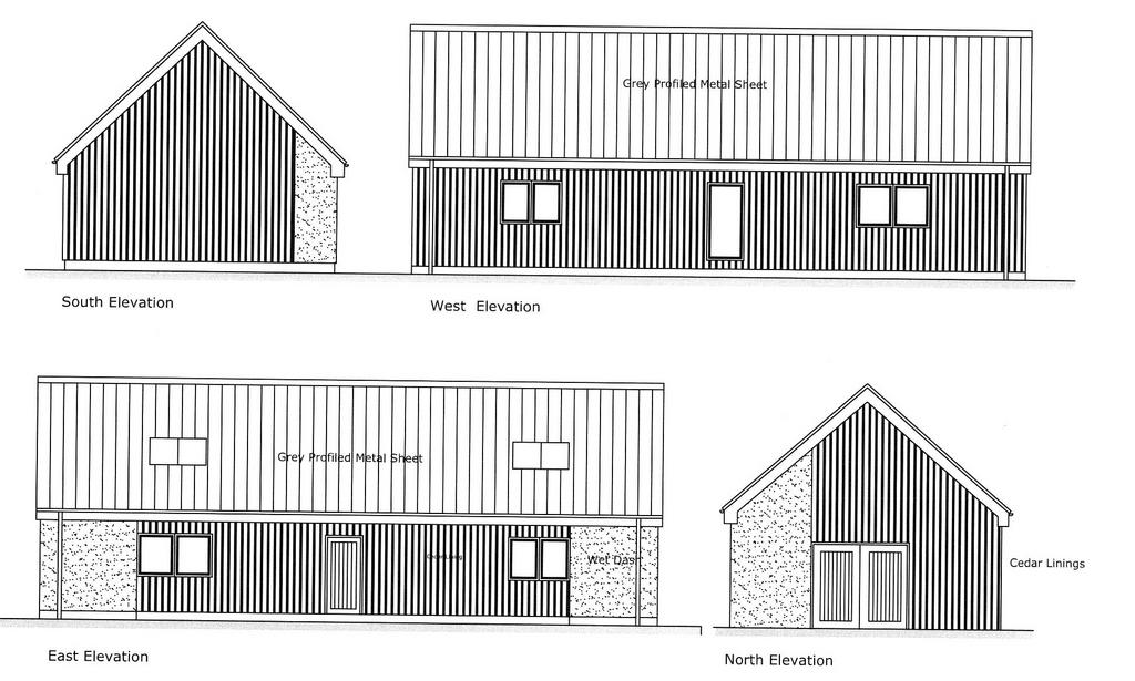 Planning consent drawing