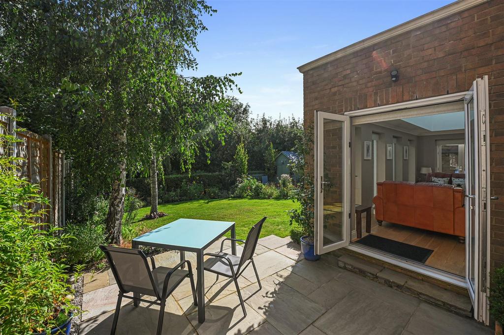 Private rear garden