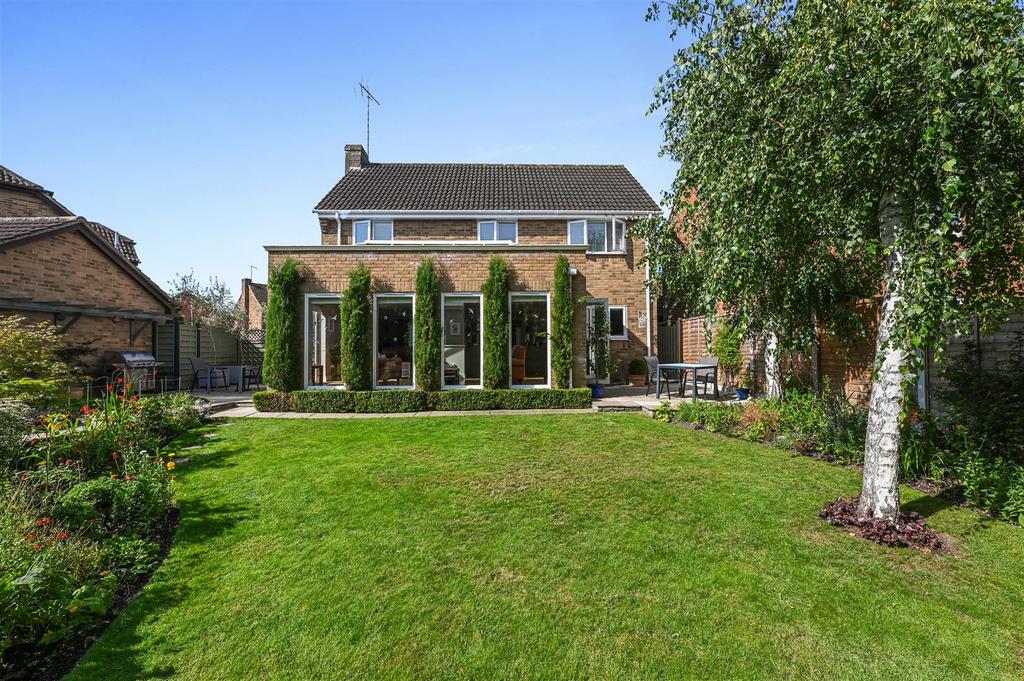 Private rear garden