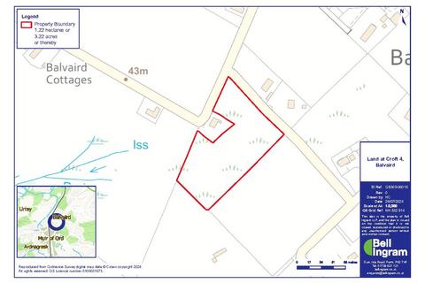 Land for sale, Croft 4, 4 Balvaird, Muir of Ord, Highland, IV6