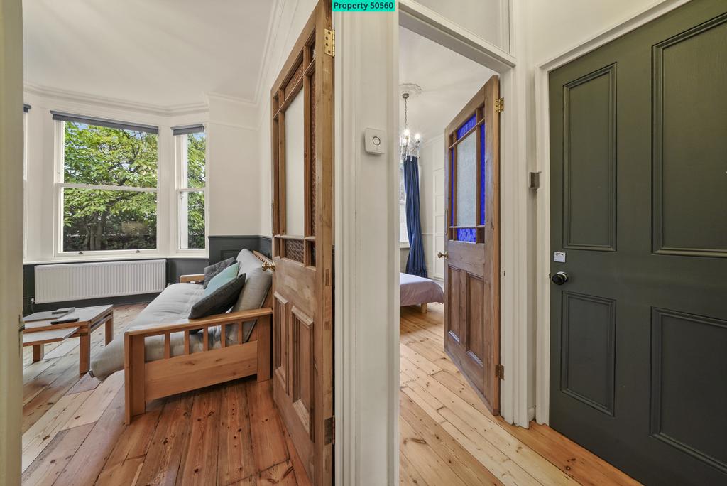 Loads of natural light from sash windows