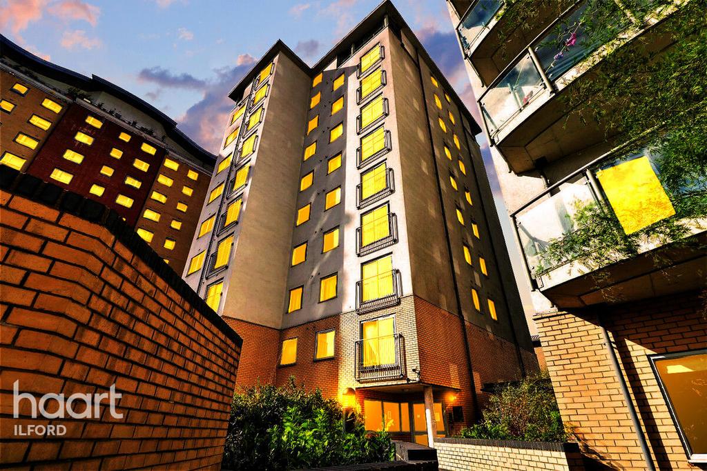 Apartment building facade, block of apartments