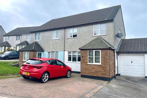 3 bedroom semi-detached house for sale, Hazel Close, St. Austell PL25