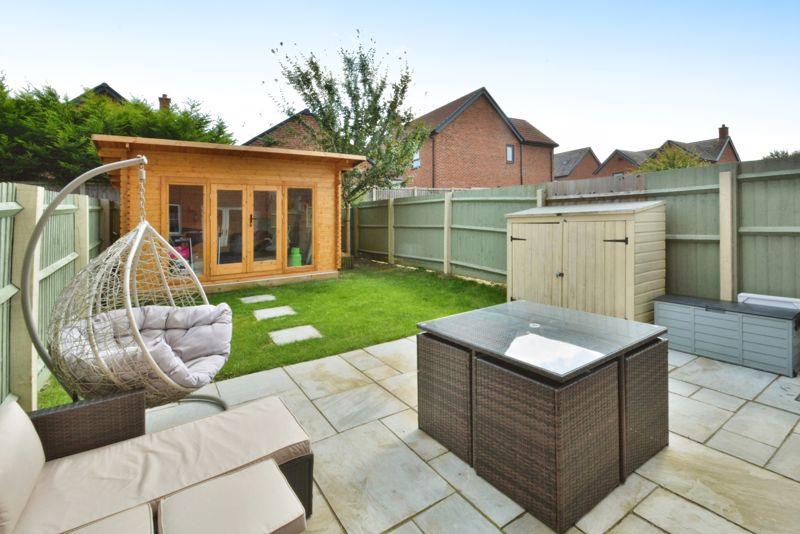 Rear garden