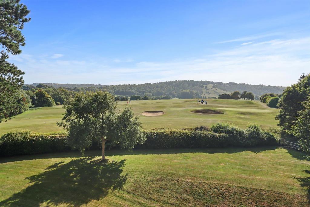View of Golf Course with South Downs National Park