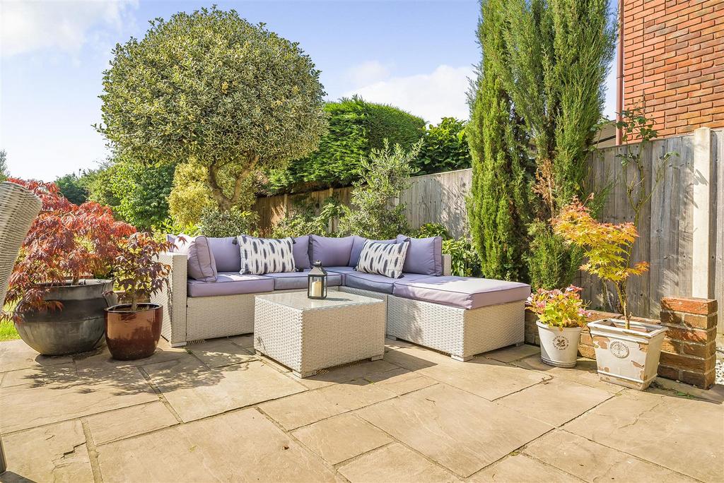 Paved Seating Area