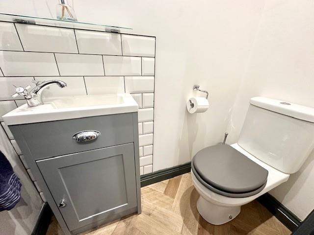 Downstairs cloakroom