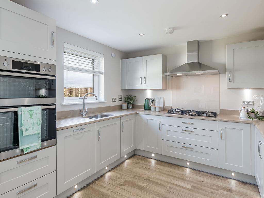 Image of kitchen in 4 bedroom Glenbervie house...