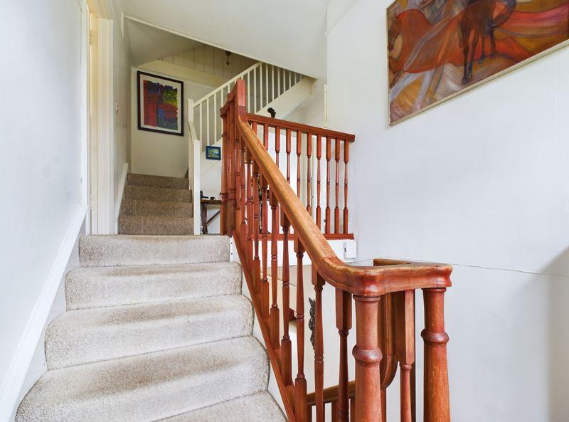 Stairs to first...