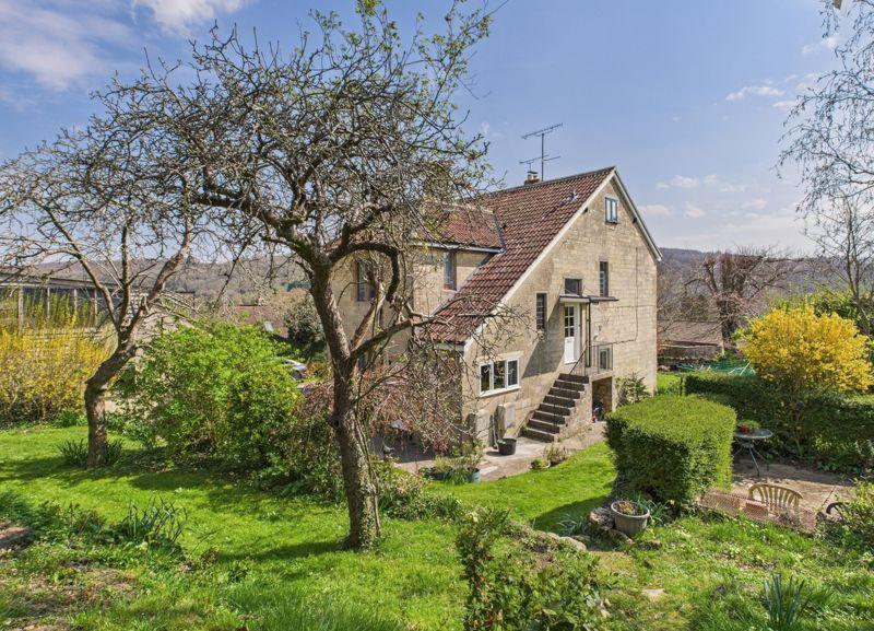 Rear garden to house