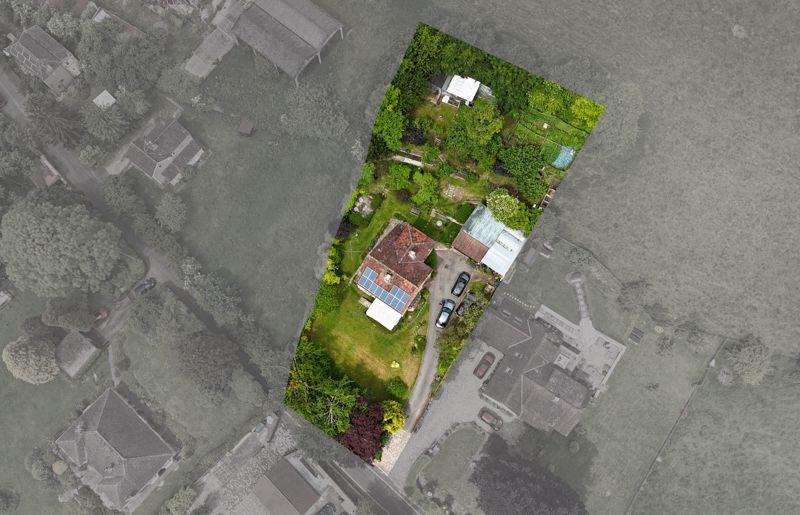 Aerial of plot