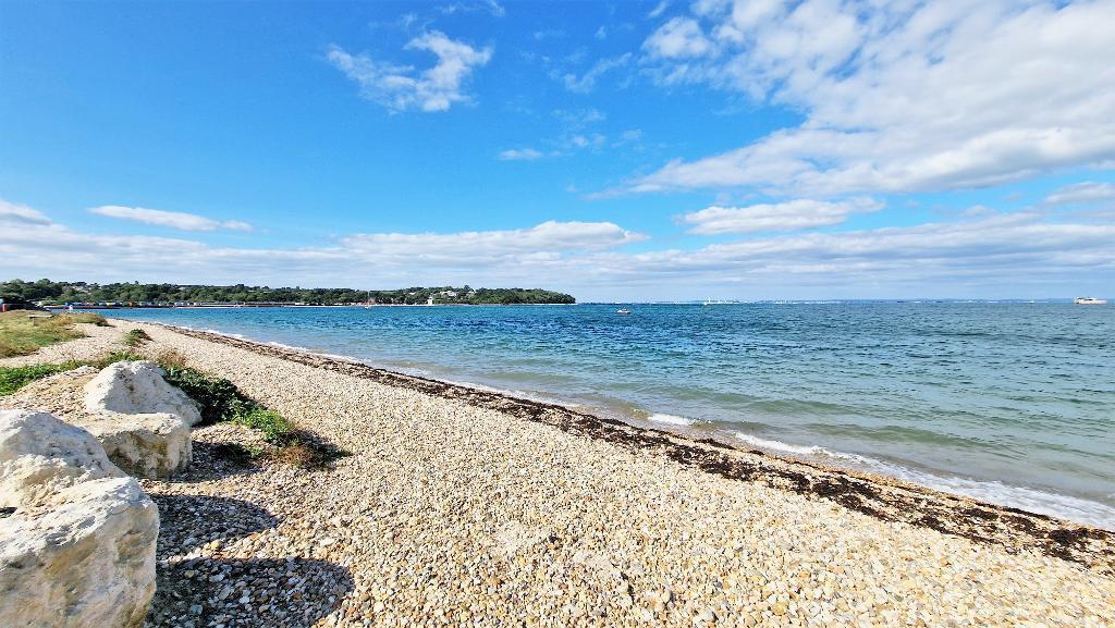 Beach at end of lane