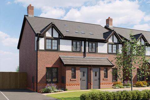 2 bedroom semi-detached house for sale, Plot 025, The Burton at Queen's Meadow, Newcastle Road CW2