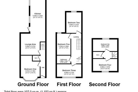 1 bedroom terraced house to rent, Halsbury Road, Merseyside L6