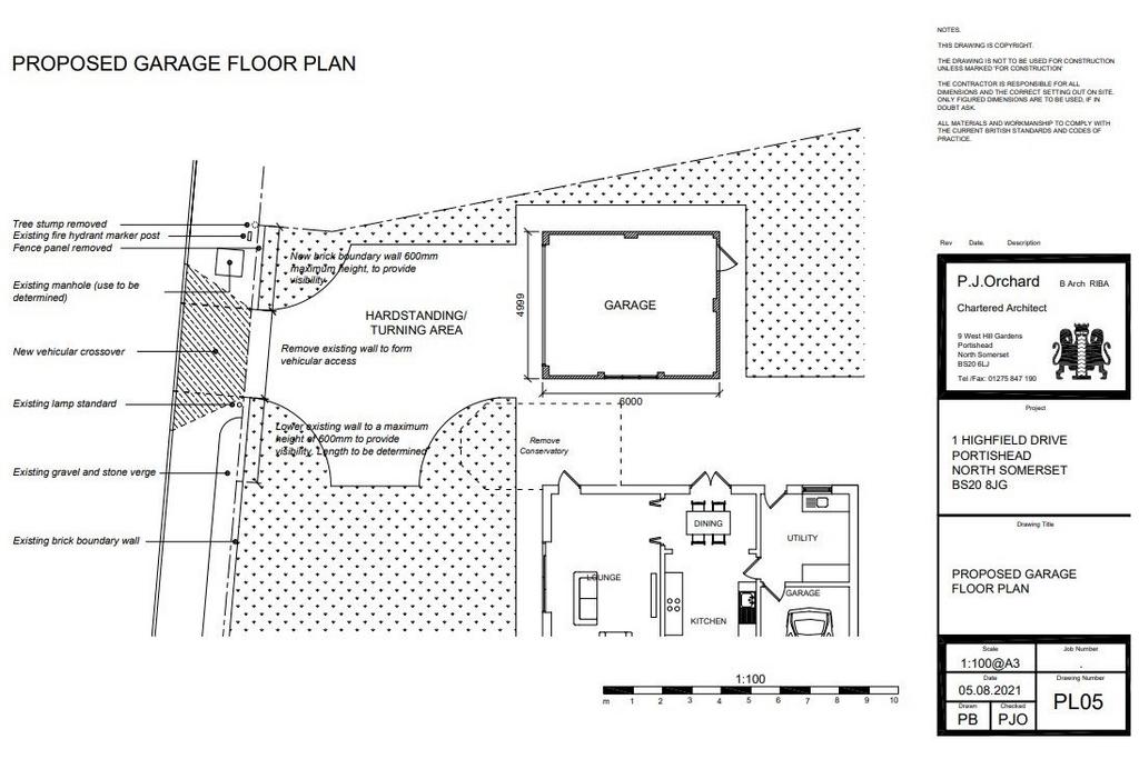 Proposed Garage Plan