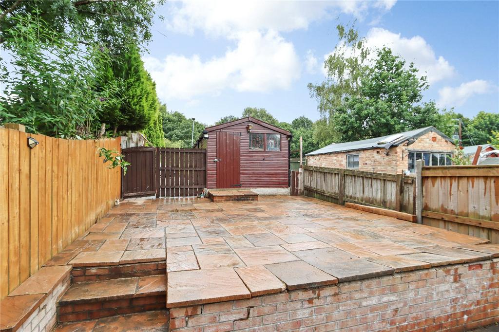 Raised Patio/Garage