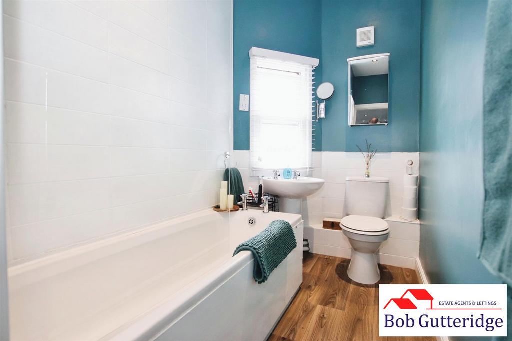 First floor modern bathroom