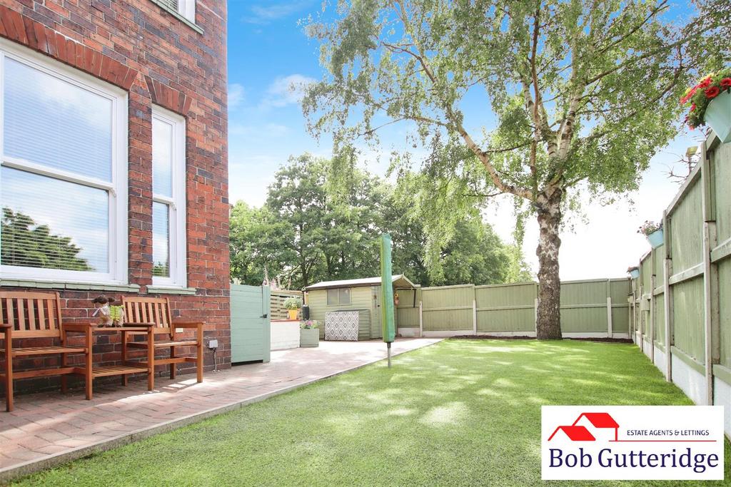 Enclosed rear garden