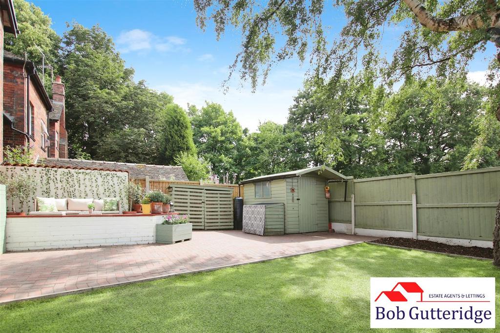 Enclosed rear garden