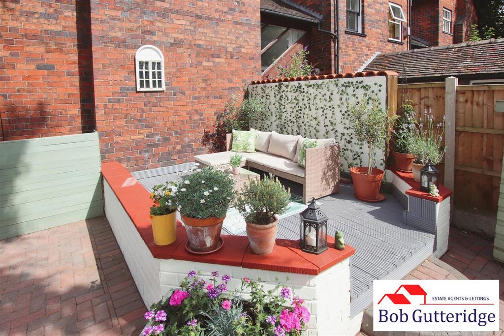Enclosed rear garden