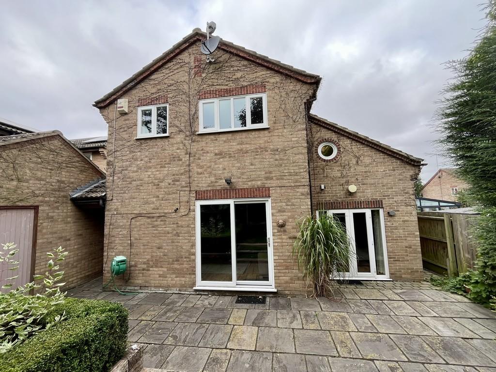Rear of house