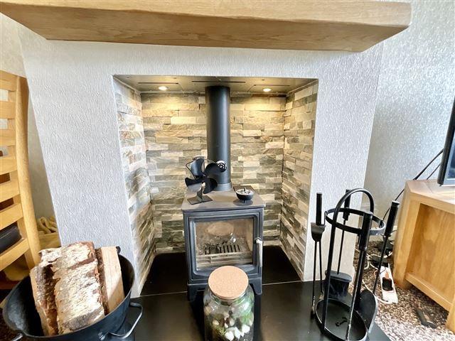 Log burning stove
