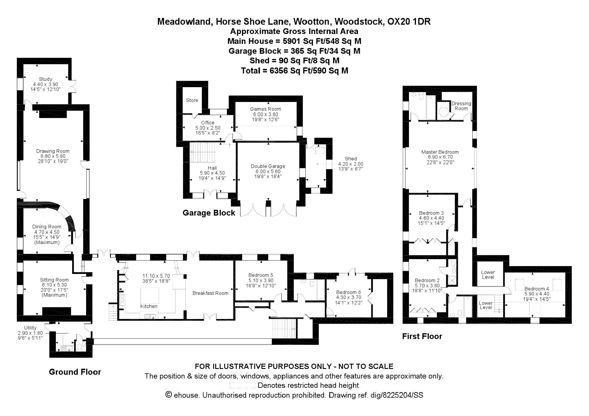 Wootton, Nr Woodstock 6 bed property £2,000,000