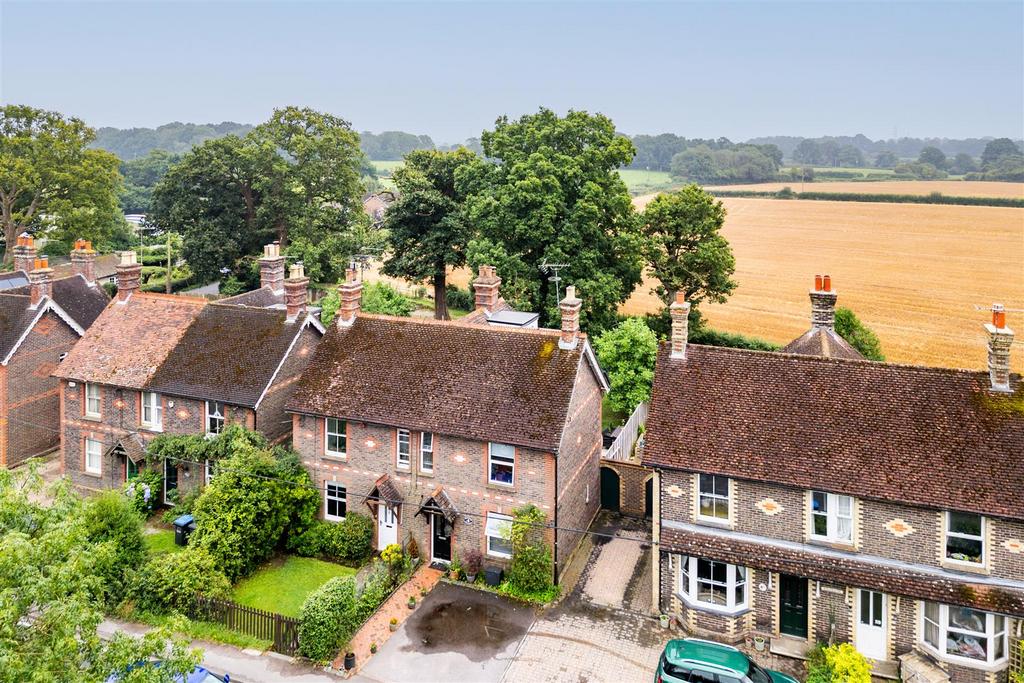 Victorian home backing on to fields