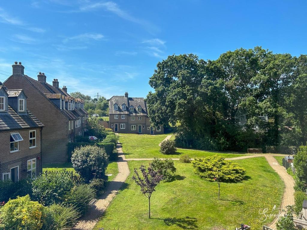 Views to the rear from Bedroom