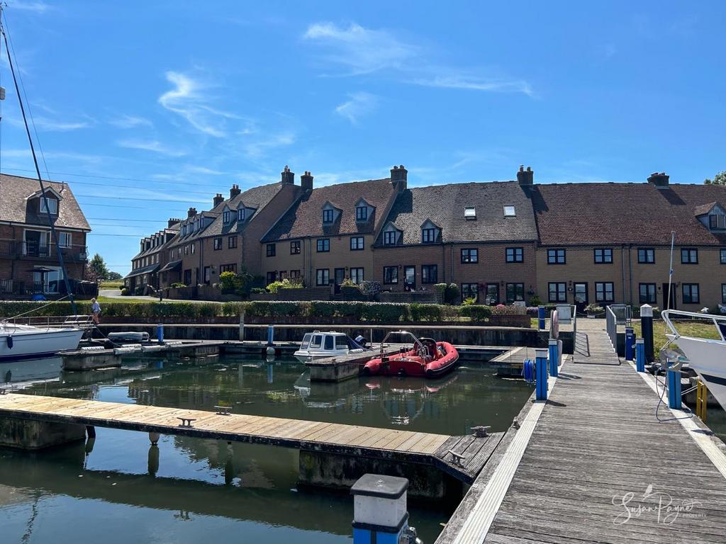 Views of the property from the pontoon