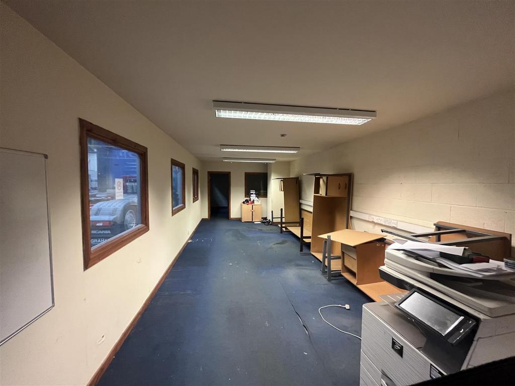 Office, kitchen, WC block