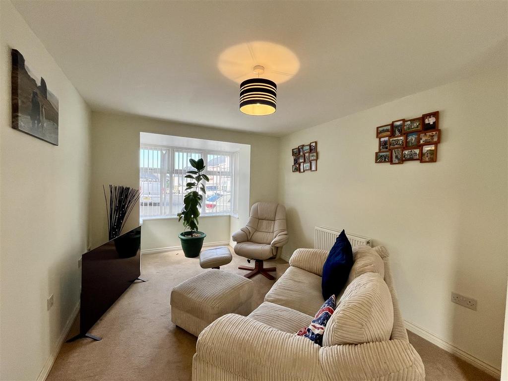 Open plan living area