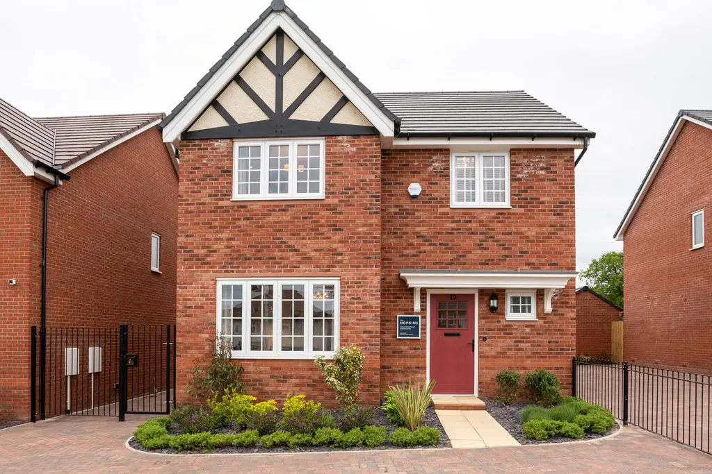 Exterior Hallam Four Bedroom New Build